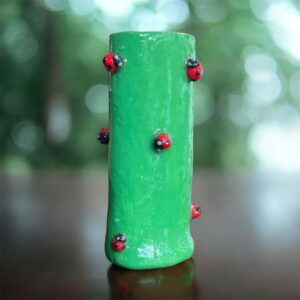 ladybug lighter case (clay)